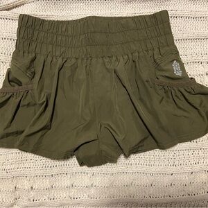 FP Movement by Free People Olive Athletic Shorts